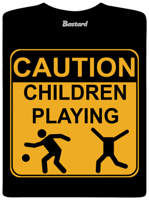 Children playing dětské tričko Black