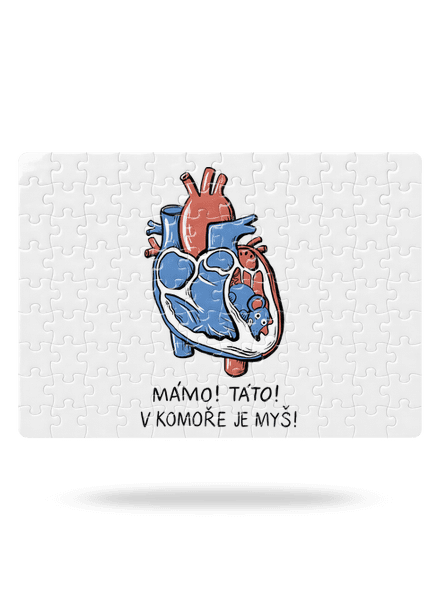 V komoře je myš puzzle White