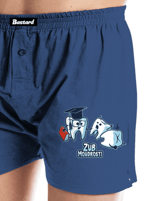 Zub moudrosti pánské trenky Blue