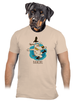 Kazačokl pánské tričko Sand