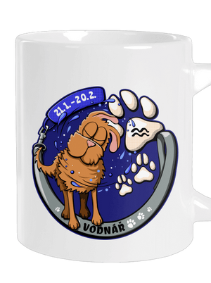 Psí horoskop: Vodnář velký hrnek White