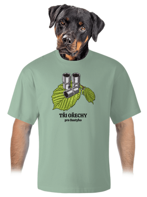 Tři ořechy pro... unisex tričko oversized Sage
