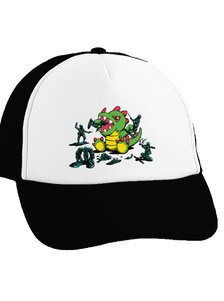 Hračky kšiltovka truckerka Black cap