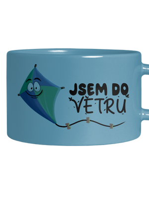 Do větru hrnek makronka Blue Macaron