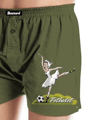 Fotbalet pánské trenky Khaki