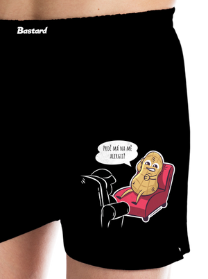 Alergeny u psychologa pánské trenky Black