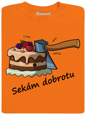 Sekám dobrotu dětské tričko Orange