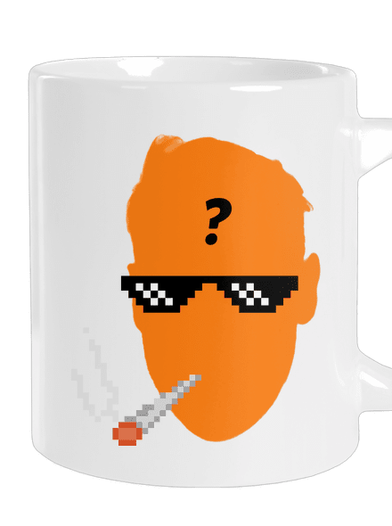 Thug life velký hrnek White