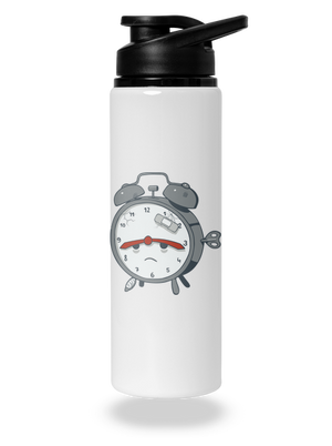 Budíček lahev na vodu White