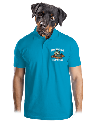 Ranní ptáče spí pánská polokošile Blue Atol