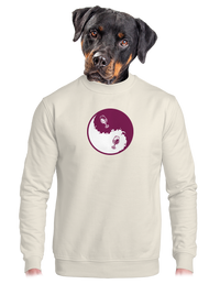 unisex mikina bez kapuce