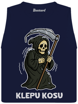 Klepu kosu dámské tílko volné Navy