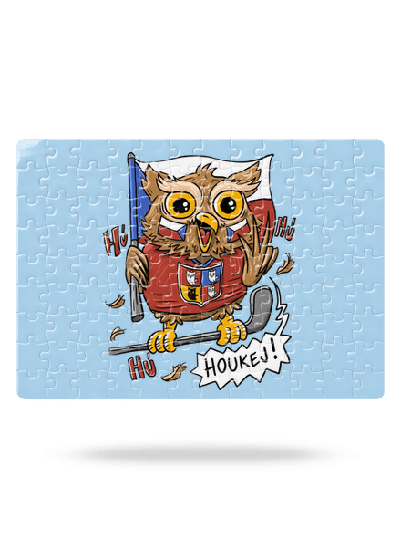 Houkej puzzle White