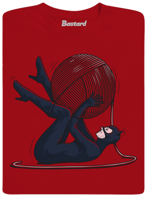 Catwoman pánské dlouhý rukáv Red