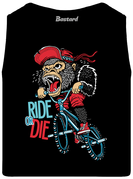 Ride or die pánské tílko Black