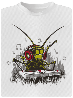 DJ cvrček dětské sportovní tričko White