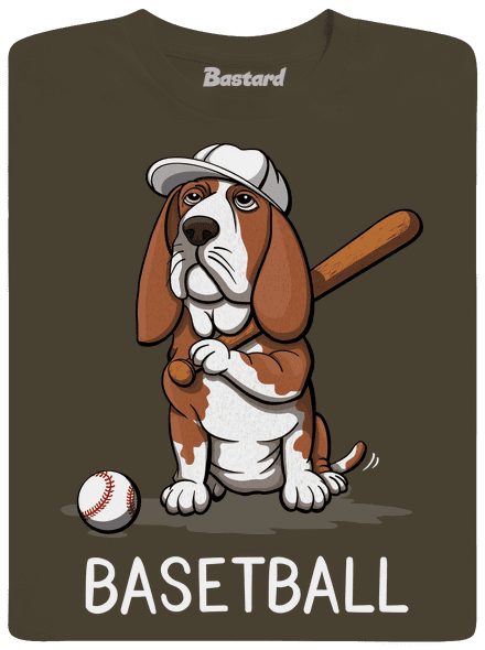 Basetball pánské dlouhý rukáv Urban Khaki
