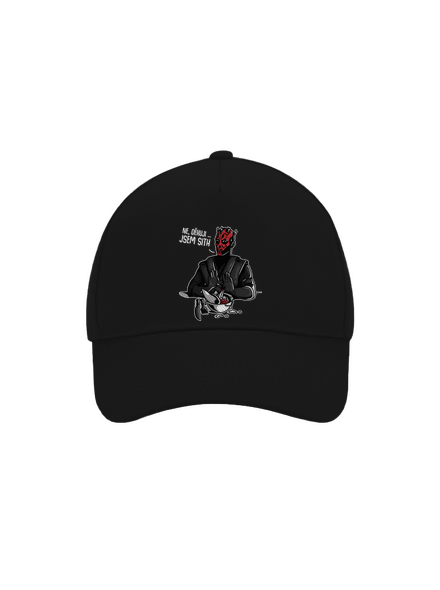 Jsem sith kšiltovka baseballka Black