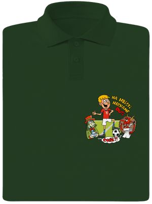 Na hřišti necháme duši pánská polokošile Bottle Green Mal
