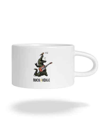Rockodile hrnek makronka White