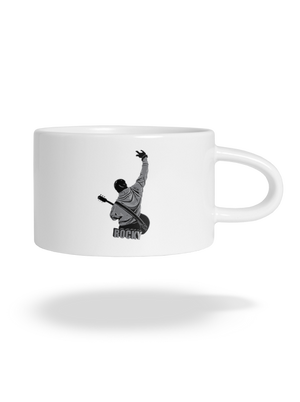 Rocky hrnek makronka White