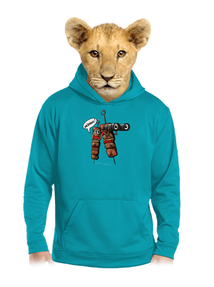 dětská mikina klokanka