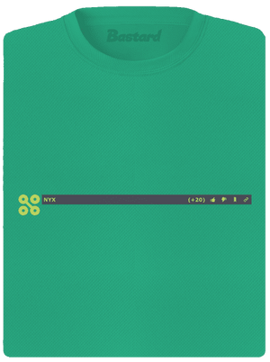 NYX lišta dámské sportovní tričko Mint Mal