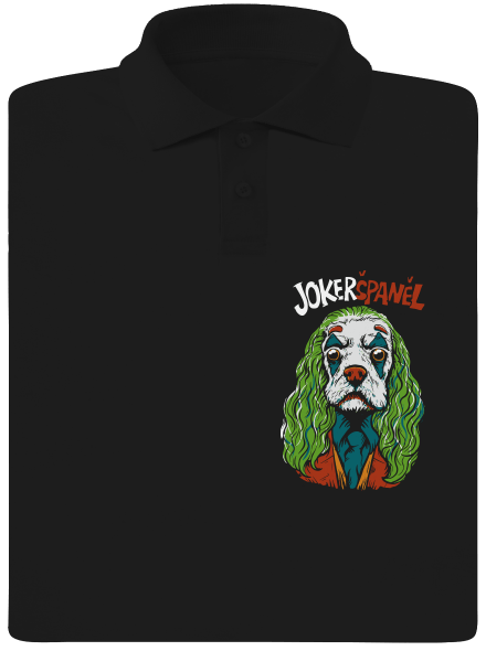 JokerŠpaněl pánská polokošile Black