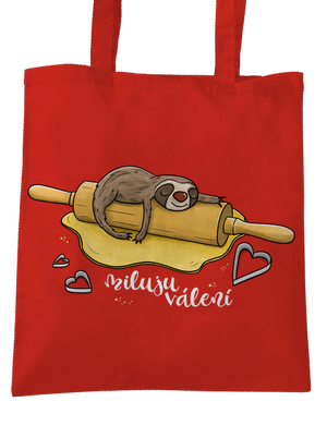 Miluju válení taška Bright Red
