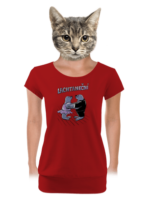 dámské tričko s lemem