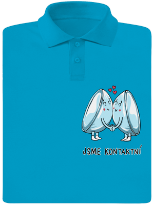 Kontaktní čočky pánská polokošile Blue Atol