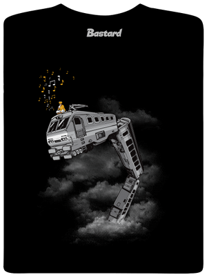 Snake Train pánské dlouhý rukáv Black