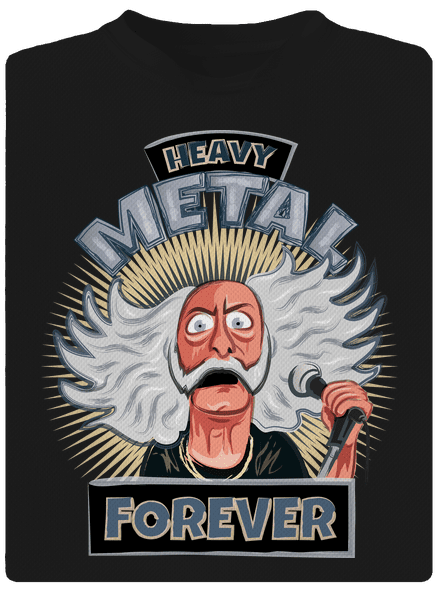 Heavy metal forever dětské sportovní tričko Black