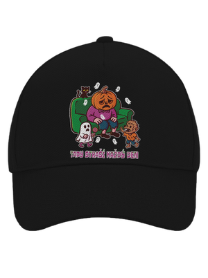 Tady straší každý den kšiltovka baseballka Black