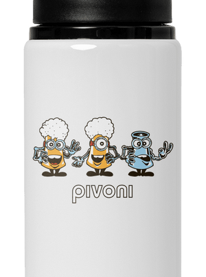 Pivoni lahev na vodu White