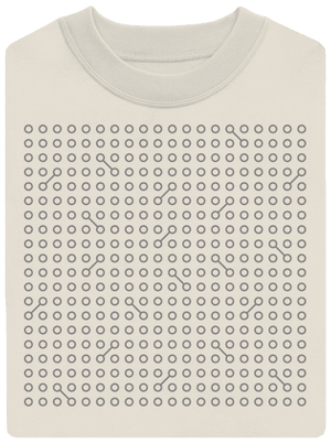 NYX 20 let unisex mikina bez kapuce Off White