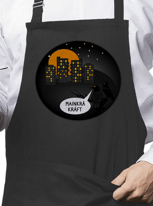 MainKráKráft zástěra Dark Grey