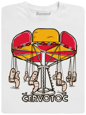 Červotoč dětské tričko White