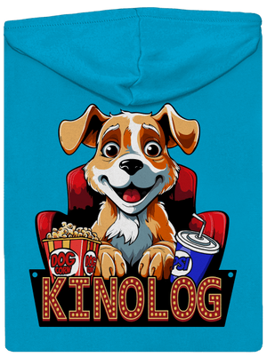 Kinolog dámská mikina na zip Blue Atol