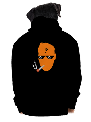 Thug life pánská mikina na zip Black