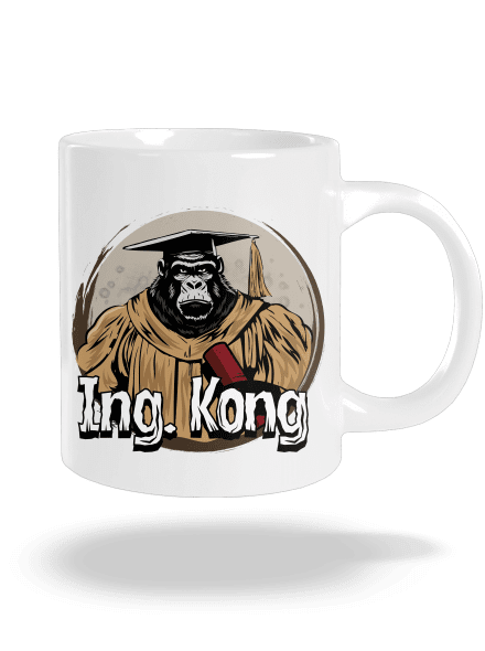 Ing. Kong velký hrnek White