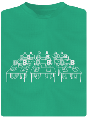 Cimrman: Debil, blbeček pánské sportovní tričko Mint Mal