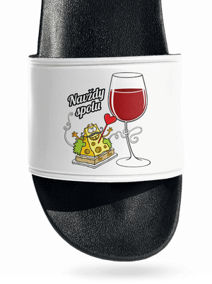 Navždy spolu pantofle White