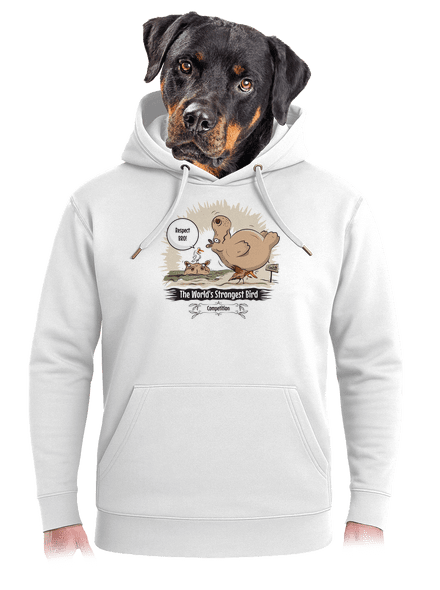 Strongest bird unisex mikina premium Snowwhite