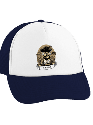 B14: S čerty nejsou žerty kšiltovka truckerka French Navy cap