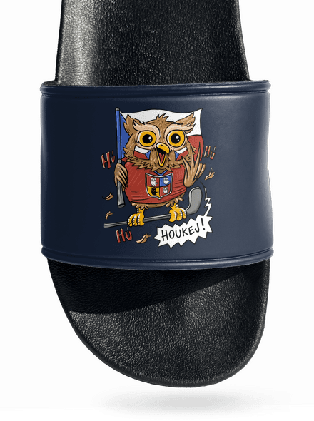 Houkej pantofle Navy