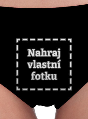 Vlastní fotka dámské kalhotky Black