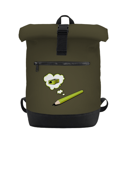 Tužka a Ořezávátko batoh Military Green