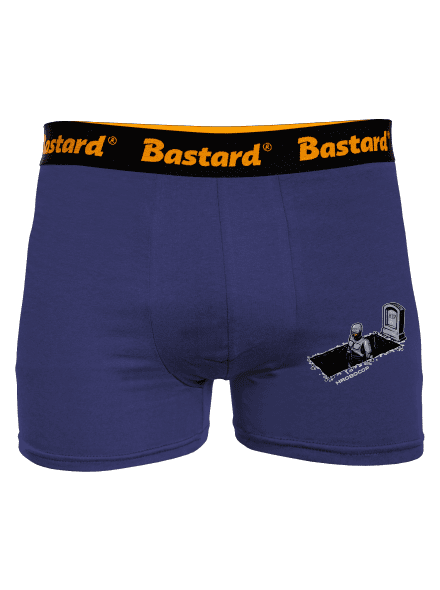 Hrobocop boxerky Blue Navy