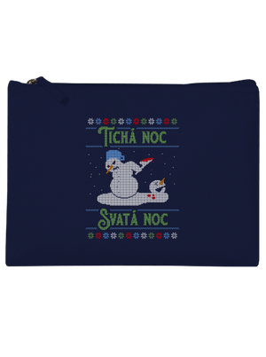 Vánoční koleda taštička French Navy